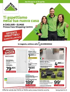 Anteprima dell'opuscolo Nuova apertura Leroy Merlin a Cagliari! dal negozio Leroy Merlin valido da 19/03/2026