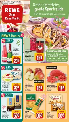 Vorschau von dem Prospekt des Geschäftes Rewe, gültig ab dem 30.03.2026
