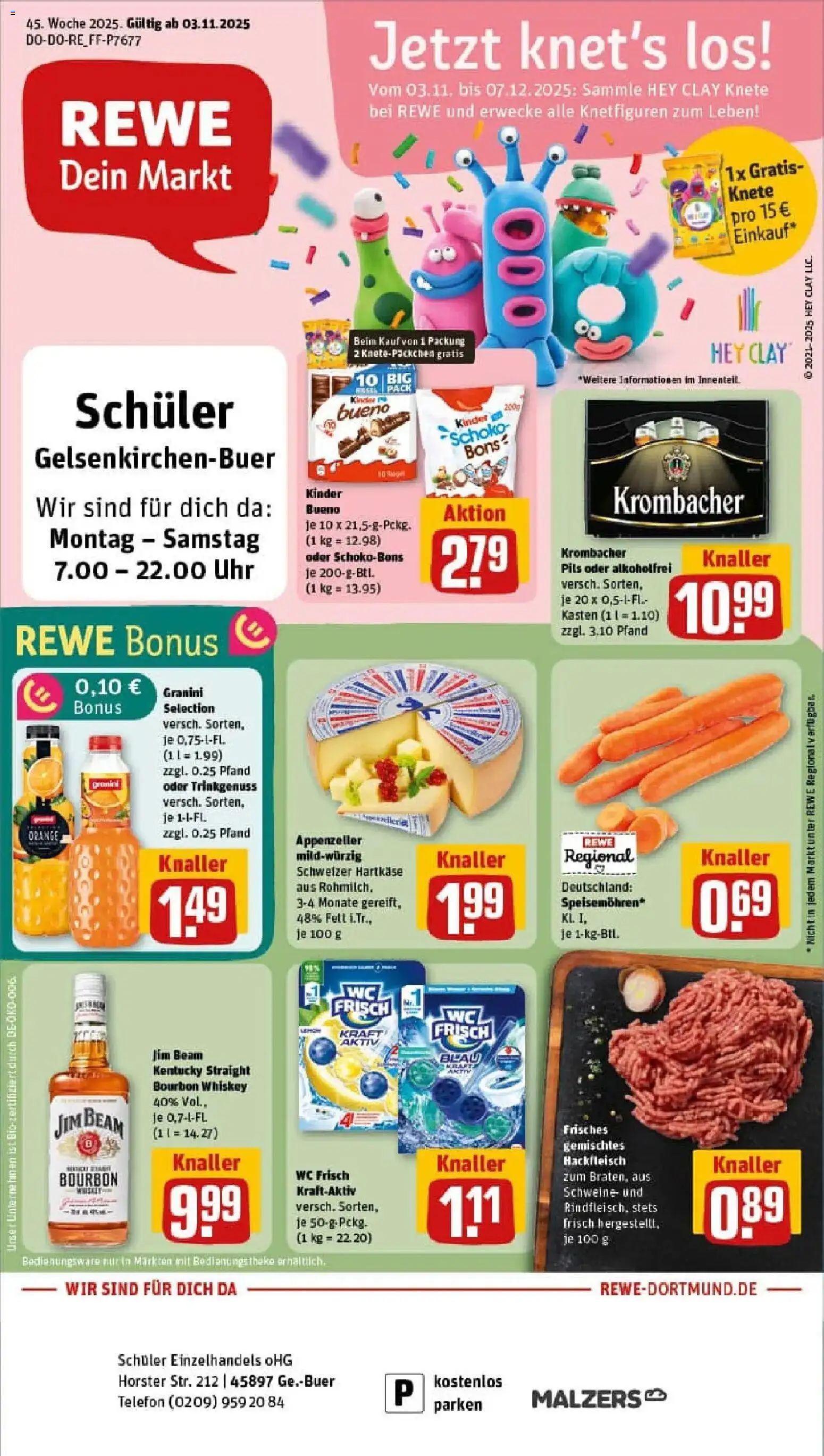 Vorschau von dem Prospekt des Geschäftes Rewe, gültig ab dem 02.11.2025