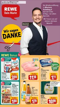 Vorschau von dem Prospekt des Geschäftes Rewe, gültig ab dem 19.10.2025