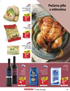 Konzum HR - Akciós újság Konzum HR megtekintése, amely érvényes 2025.11.19.-től | Oldal: 29