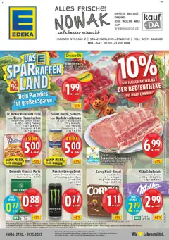 Vorschau von dem Prospekt des Geschäftes Edeka, gültig ab dem 26.10.2025