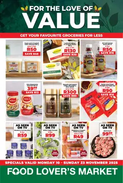 Preview of Food Lover's Market flyer valid from 10/11/2025