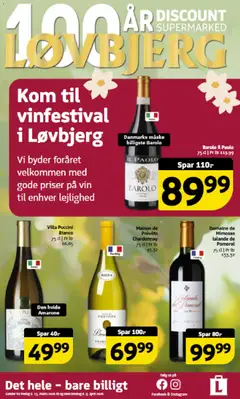 Eksempel på tilbudsavis Løvbjerg - Vin festival 2026 fra butik Løvbjerg gyldig fra 13/03/2026