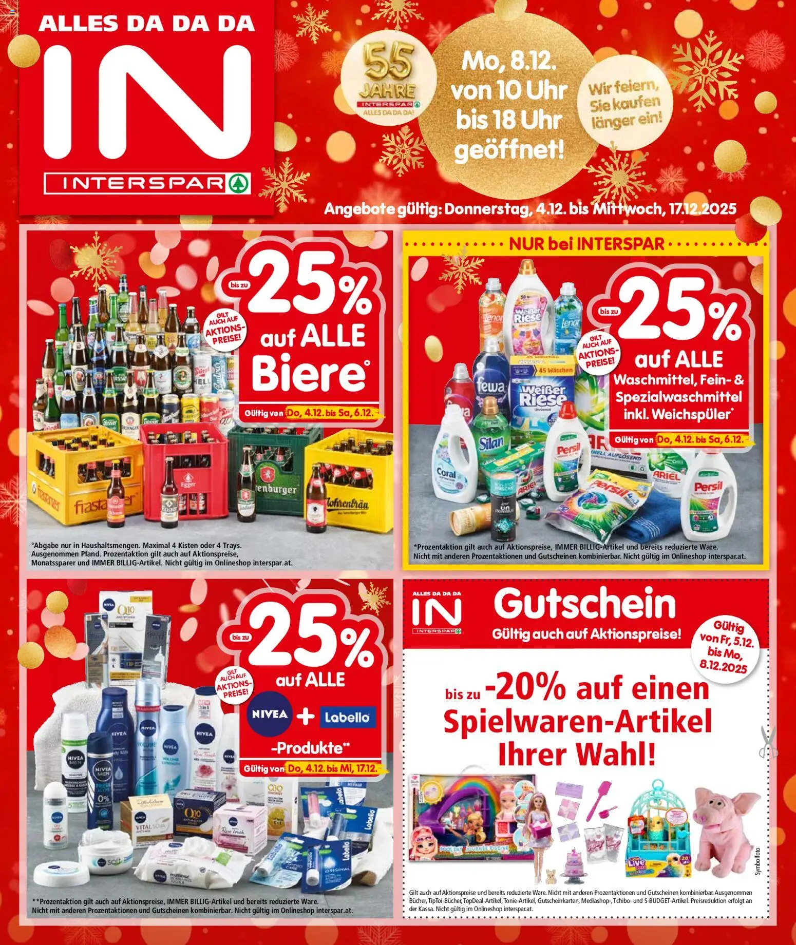 Vorschau der Angebote: Interspar Vorarlberg gültig ab 04.12.2025