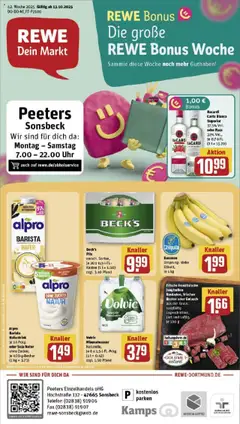 Vorschau von dem Prospekt des Geschäftes Rewe, gültig ab dem 13.10.2025