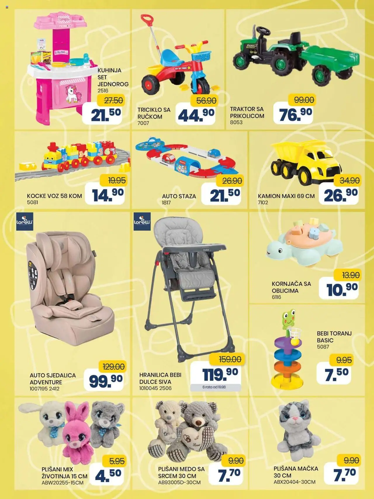 Pregled letka Katalog trgovine FIS vrijedi od 2025.10.10