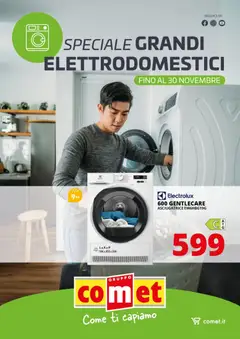 Anteprima dell'opuscolo Volantino Grandi Elettrodomestici dal negozio Comet valido da 14/11/2025