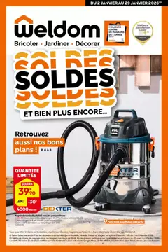Prévisualisation de Catalogue du magasin Weldom formulaire valide 02/01/2026
