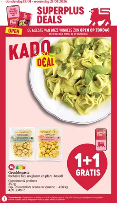 Prévisualisation de Folder week 3 du magasin Delhaize formulaire valide 15/01/2026