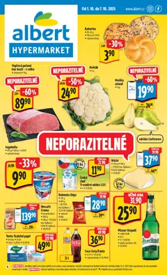 Náhled nabídky: Albert Hypermarket platný od 01.10.2025