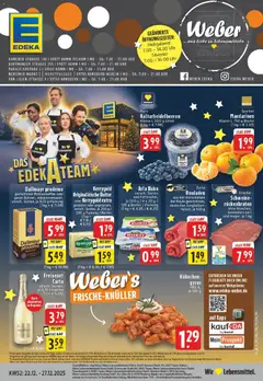 Vorschau von dem Prospekt des Geschäftes Edeka, gültig ab dem 22.12.2025