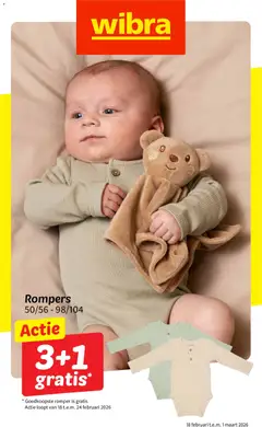 Voorbeeld van Folder van winkel Wibra geldig vanaf 18/02/2026