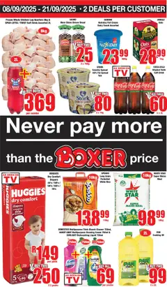 Preview of Boxer flyer valid from 08/09/2025