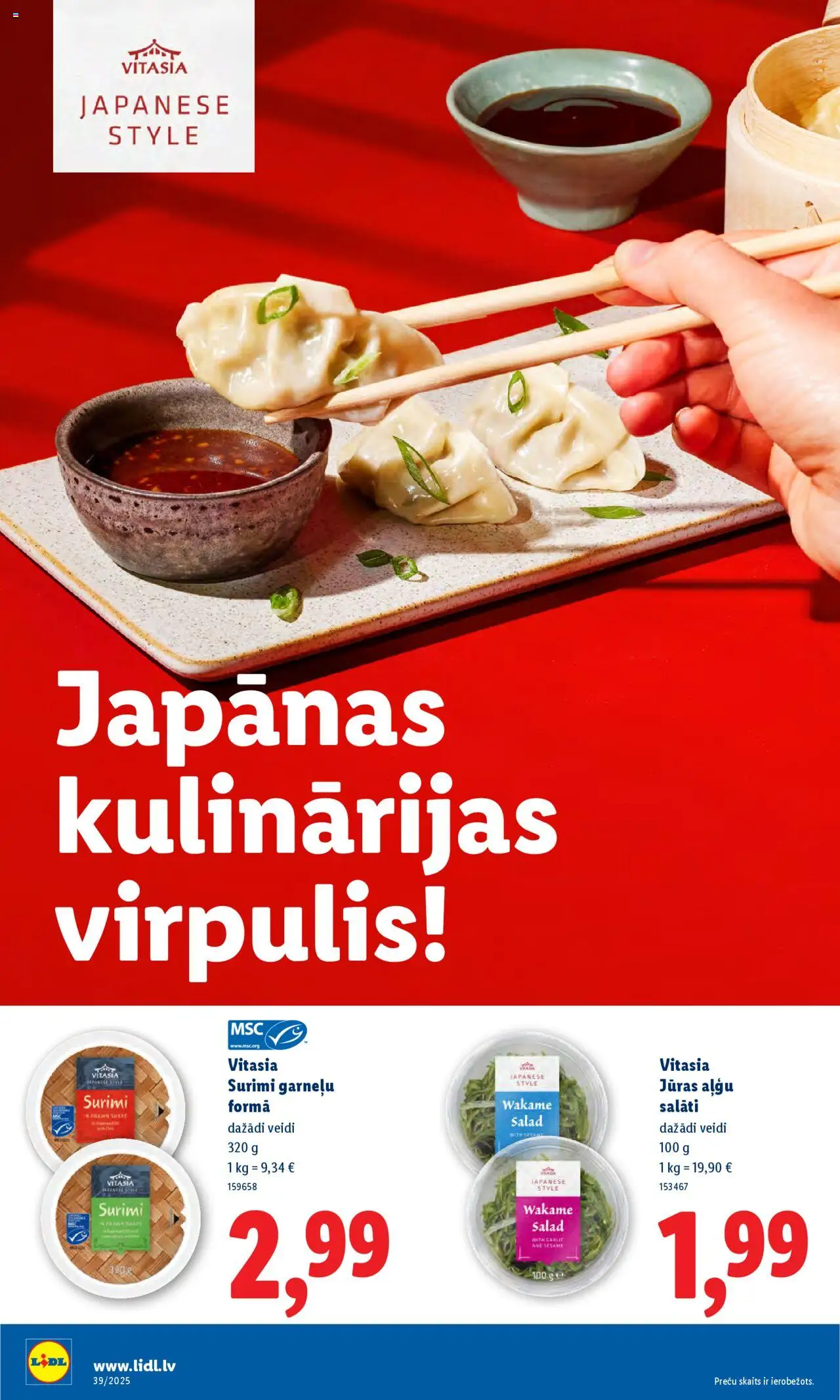 Skatīt Lidl akciju bukletu, derīgs no 2025.09.22