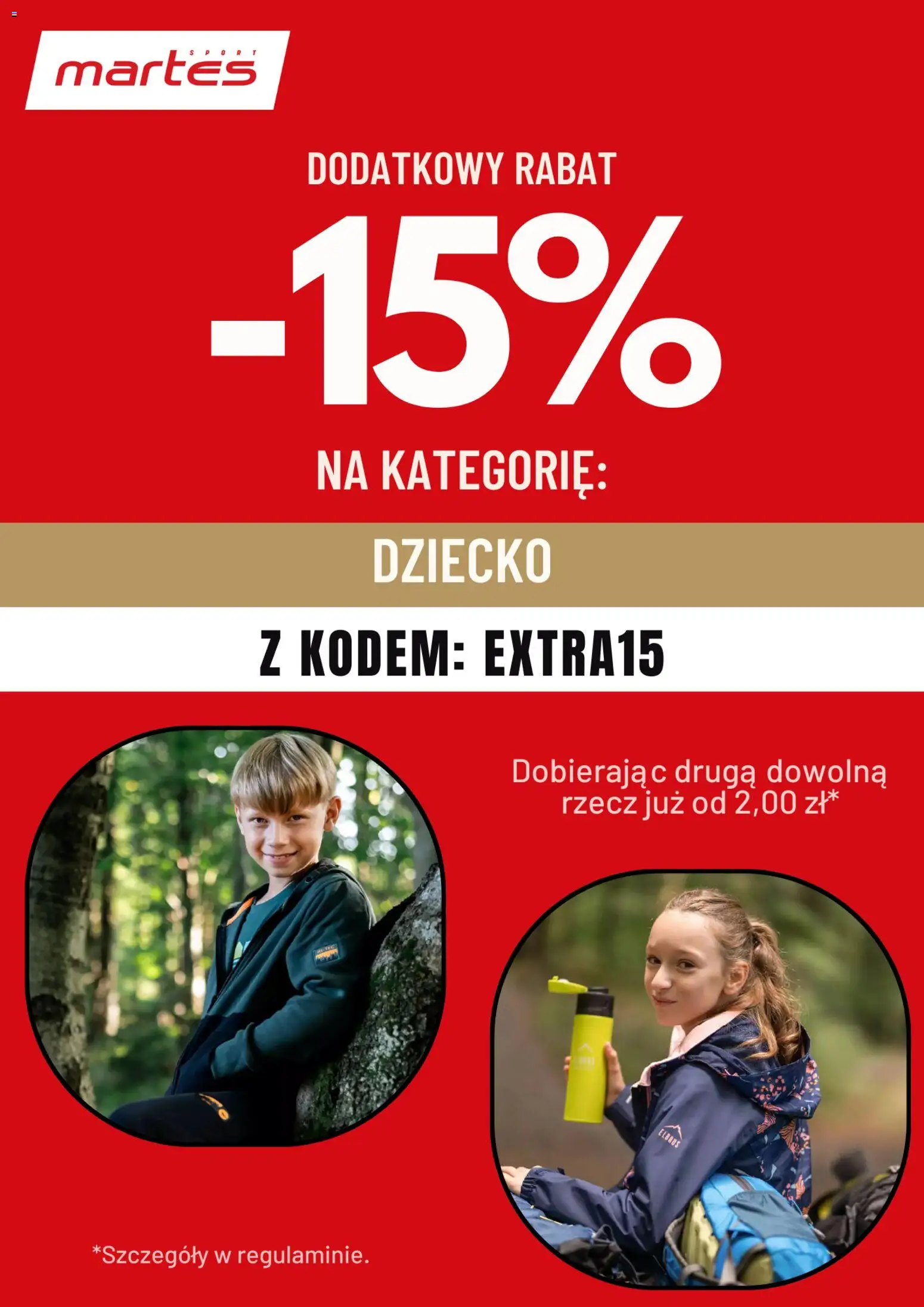 Pogląd gazetki " Martes sport promocje" ze sklepu Martes sport ważnej od 12.03.2026