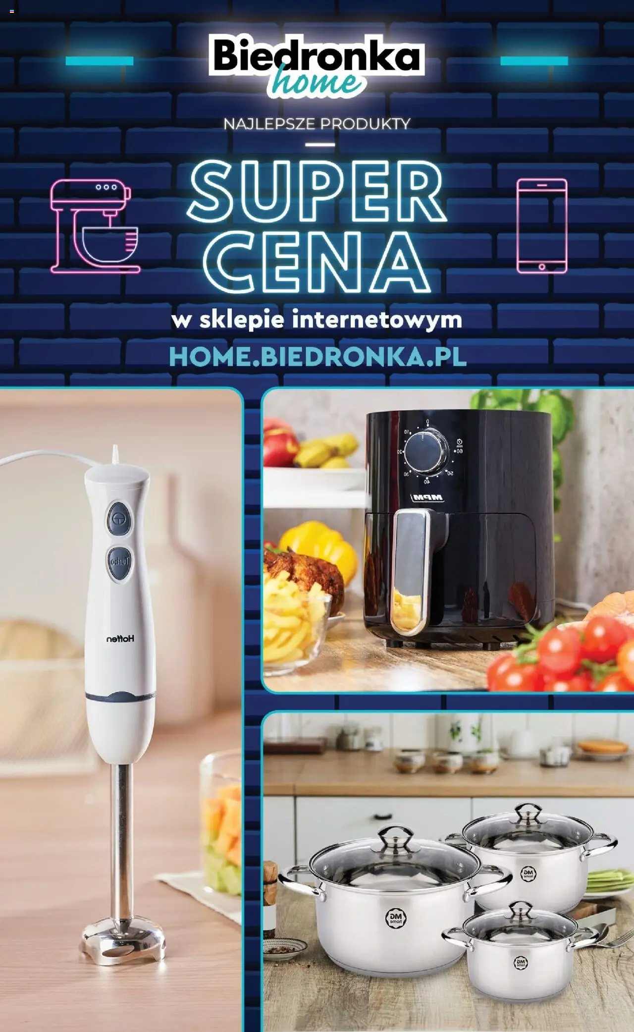 Biedronka gazetka promocyjna 23.08.2025 - "Home" - Numer strony 1