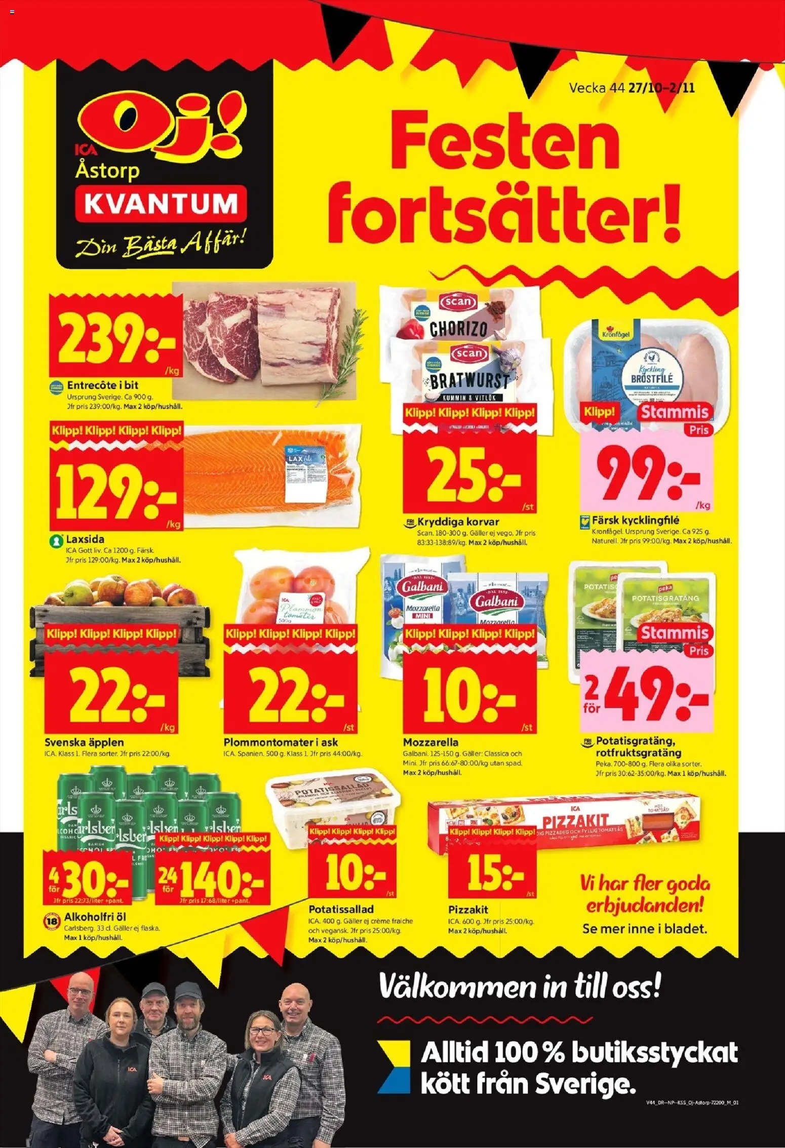 Åstorp är giltig 27/10 2025 > Veckans Erbjudanden gäller från 27/10/2025 till 02/11/2025 sidnummer 1