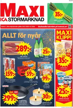 Förhandsgranska reklamblad Löddeköpinge från butik ICA Maxi gäller från 30/12/2025