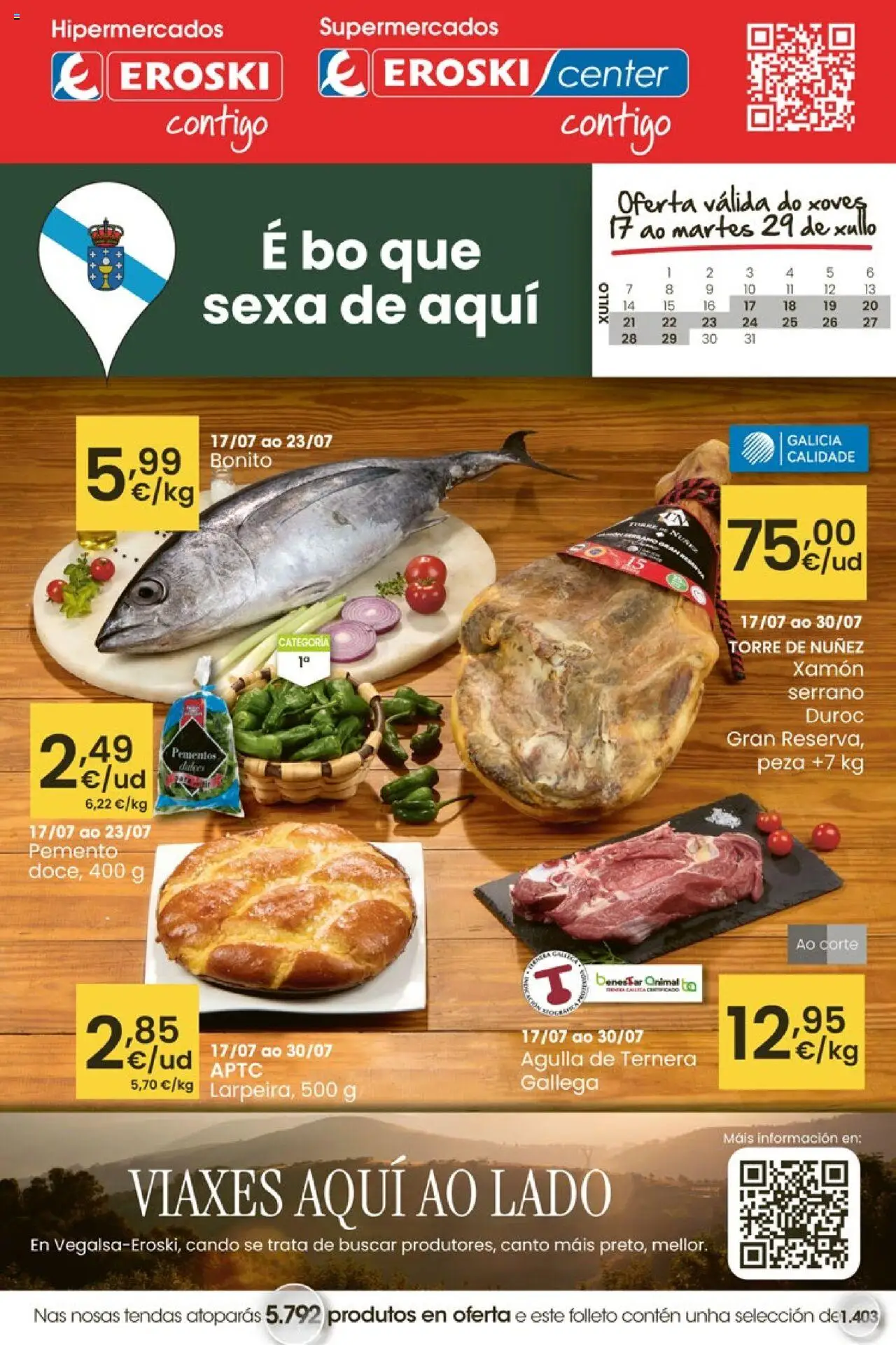 Folleto Eroski del 17/07/2025 - 29/07/2025 > É bo que sexa de aquí