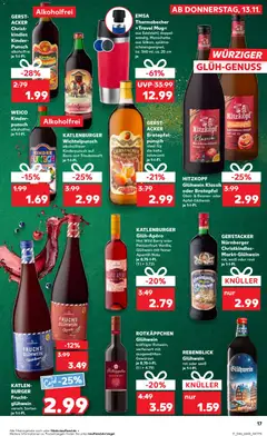 Voorbeeld van DE Folder van winkel Kaufland DE geldig vanaf 13-11-2025 | Pagina: 17