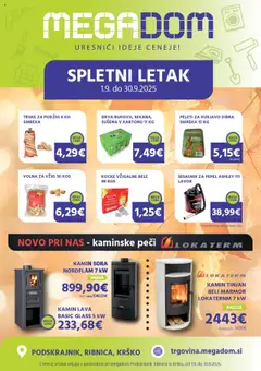 Predogled kataloga iz trgovine Megadom veljaven od 01.09.2025