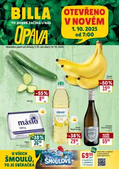 Náhled nabídky: Billa Leták - Speciál: Opava platný od 01.10.2025