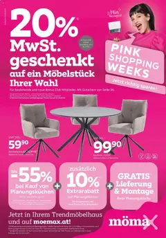 Vorschau der Angebote: Mömax Prospekt gültig ab 25.08.2025