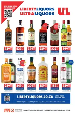 Preview of Ultra Liquors flyer valid from 16/12/2025
