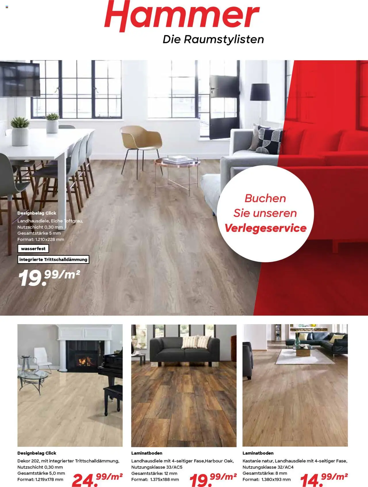 Hammer Zuhause Prospekt (vom 11.08.2025 - 31.08.2025)