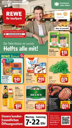 Vorschau von dem Prospekt des Geschäftes Rewe ihr Kaufpark, gültig ab dem 23.02.2026
