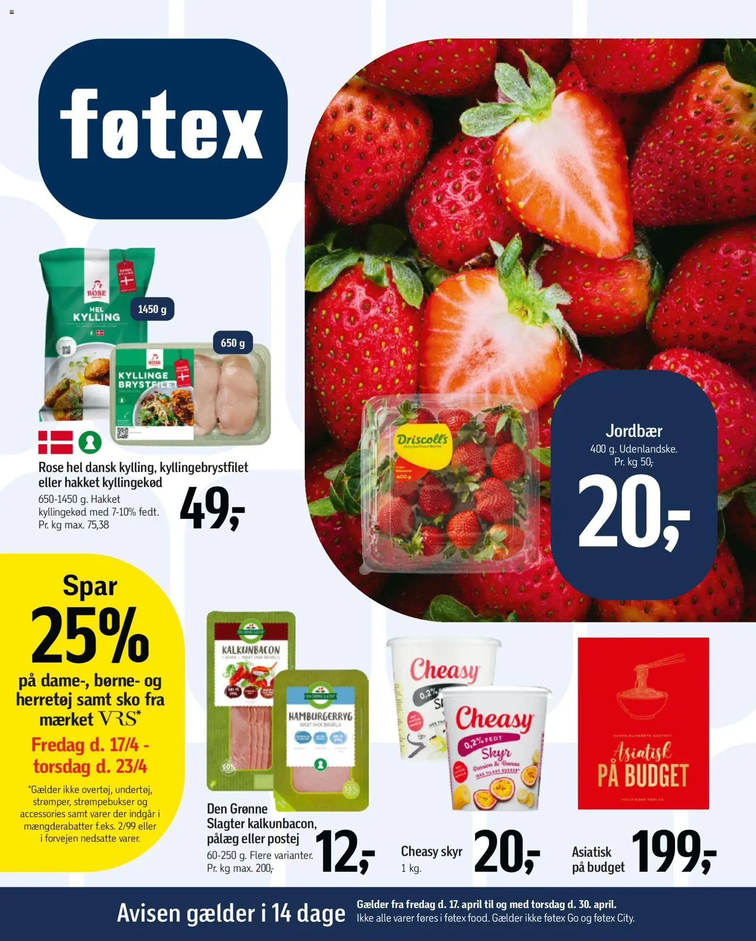 Eksempel på tilbudsavis Føtex - Tilbudsavis uge 17 - 18 fra butik Føtex gyldig fra 17/04/2026