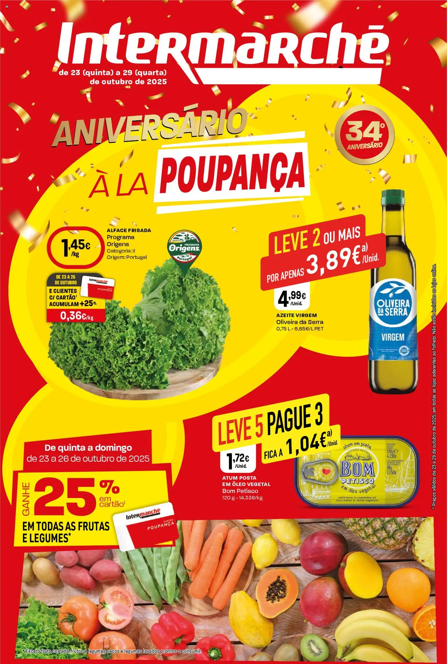 Intermarché Folheto de 23/10/2025 - catálogo esta semana - página 1