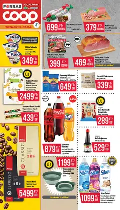 COOP - Akciós újság COOP megtekintése, amely érvényes 2026.02.12.-től