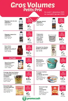Prévisualisation de Catalogue du magasin Promocash formulaire valide 01/12/2025 | Page: 4
