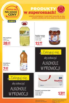 Pogląd gazetki "Makro gazetka - Gotuj się na niskie ceny" ze sklepu Makro ważnej od 13.04.2026
