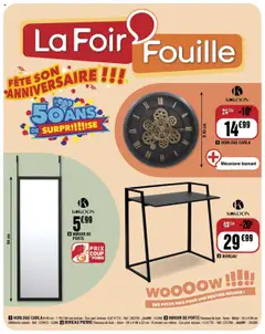 Prévisualisation de Catalogue de la semaine 34 du magasin La Foir'Fouille formulaire valide 20/08/2025