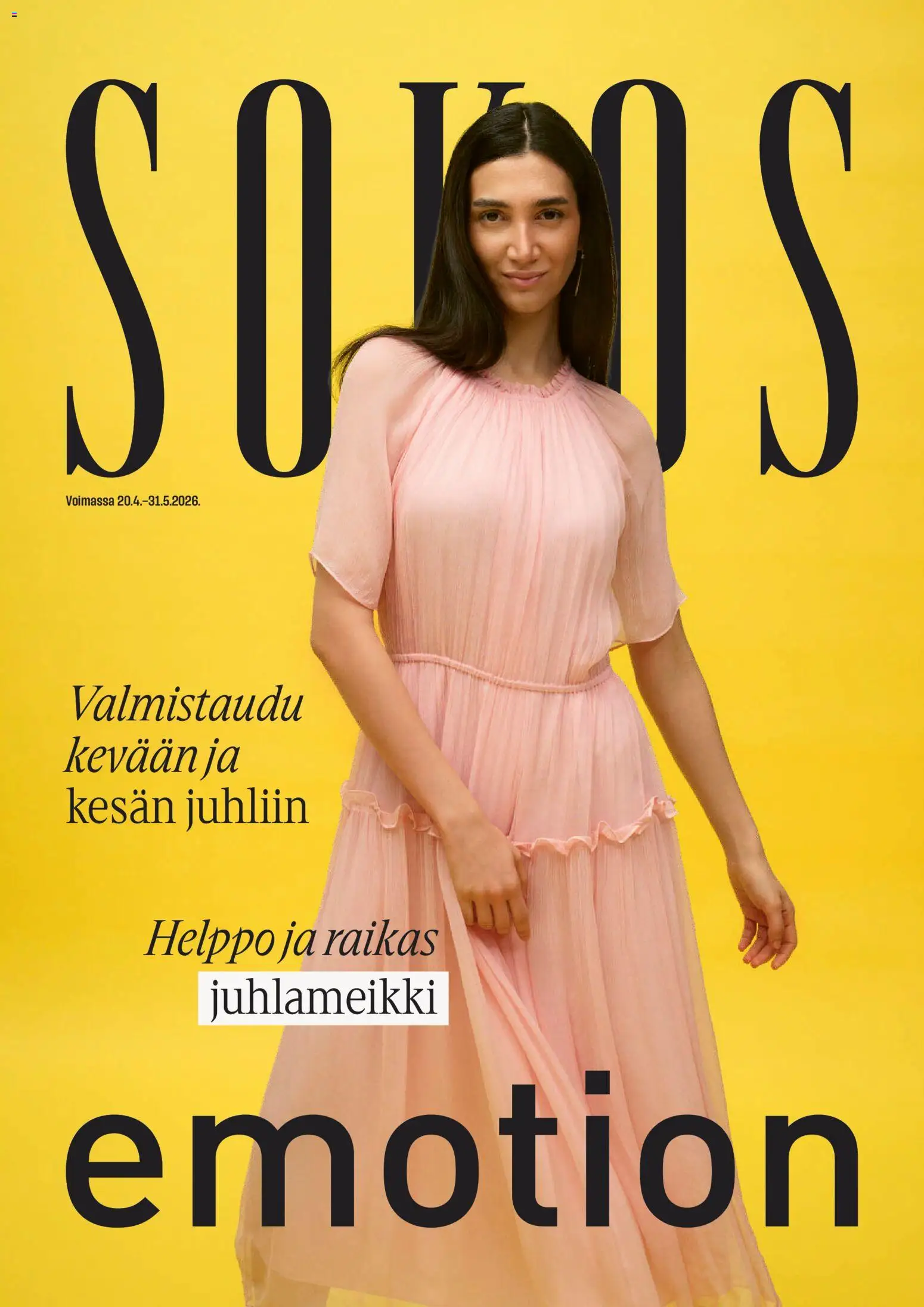 Kaupan Sokos Sokos tarjoukset esikatselu, voimassa 20/04/2026