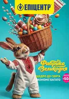 Попередній перегляд каталогу Эпицентр Поточний каталог з магазину Эпицентр дійсний від 01.04.2026