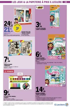 Prévisualisation de Catalogue de la semaine 49 du magasin E.Leclerc formulaire valide 02/12/2025 | Page: 59