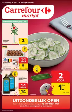 Voorbeeld van Carrefour market Folder week 18 van winkel Carrefour market geldig vanaf 29/04/2026
