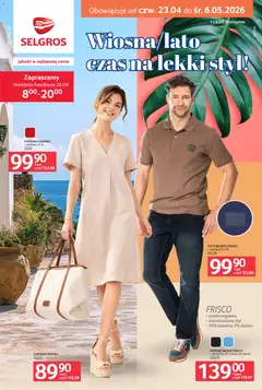 Pogląd gazetki "Selgros cash&carry gazetka - Tekstylia" ze sklepu Selgros cash&carry ważnej od 23.04.2026
