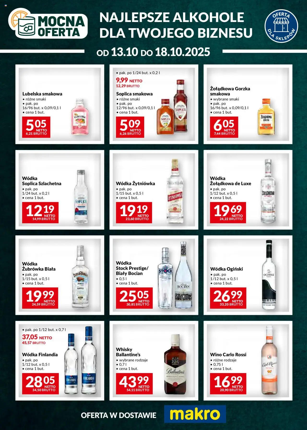 Makro Mocna oferta od 13.10.2025 - Nowa Gazetka - Numer strony 1