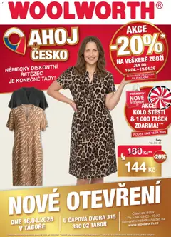 Náhled nabídky: Woolworth Woolworth leták - Tábor platný od 16.04.2026