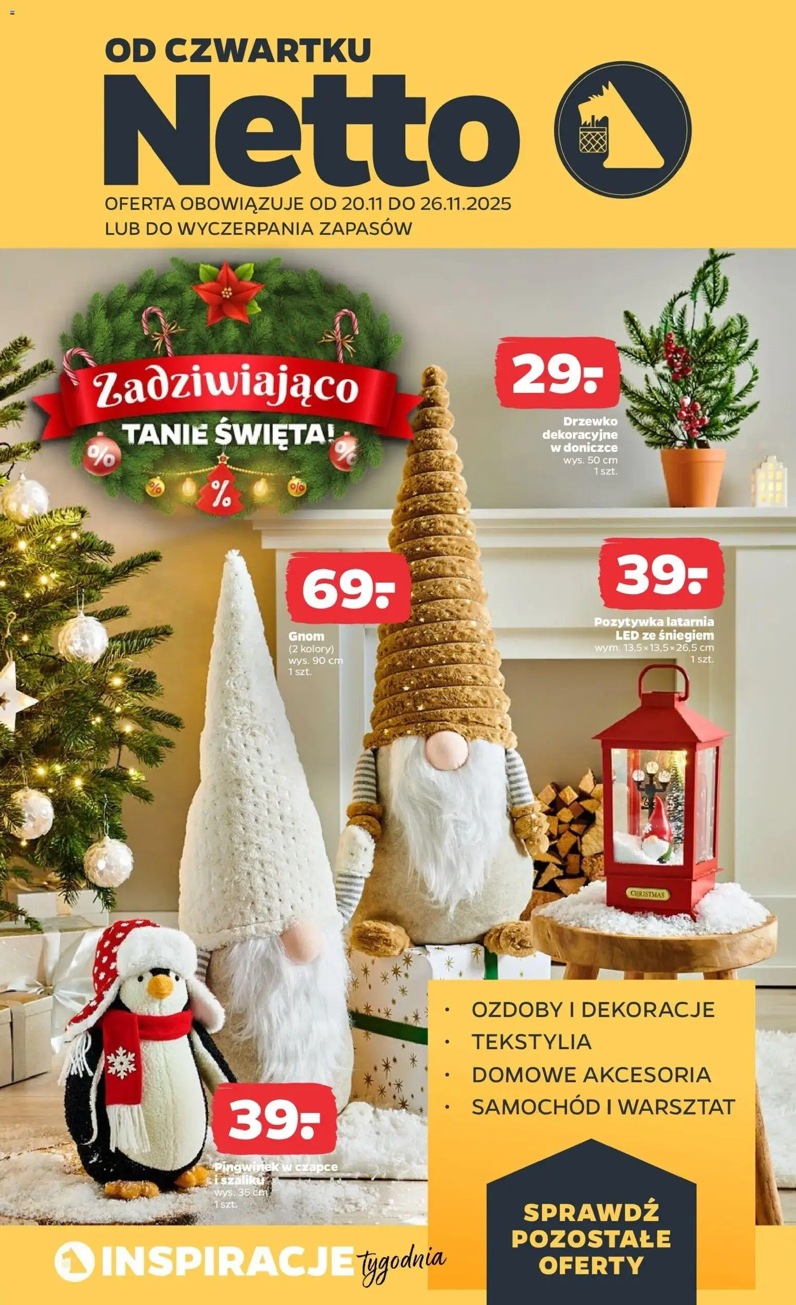 Pogląd gazetki "Gazetka Non Food" ze sklepu Netto ważnej od 20.11.2025