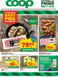 Förhandsgranska reklamblad Anderstorp från butik Coop gäller från 28/07/2025