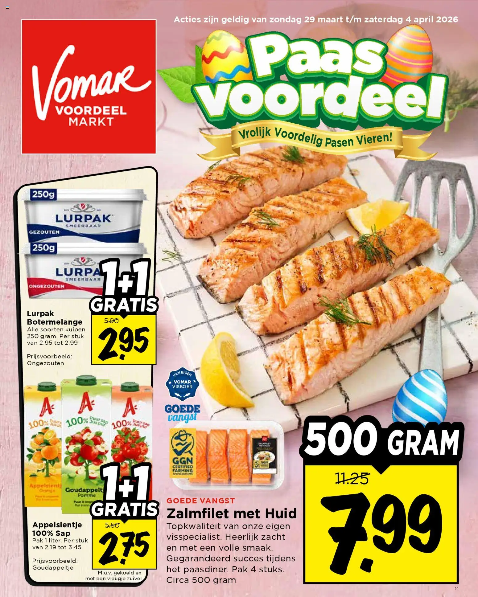 Voorbeeld van Vomar folder van winkel Vomar geldig vanaf 29-03-2026