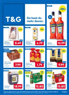 Vorschau der Angebote: T&G Osttirol gültig ab 23.10.2025