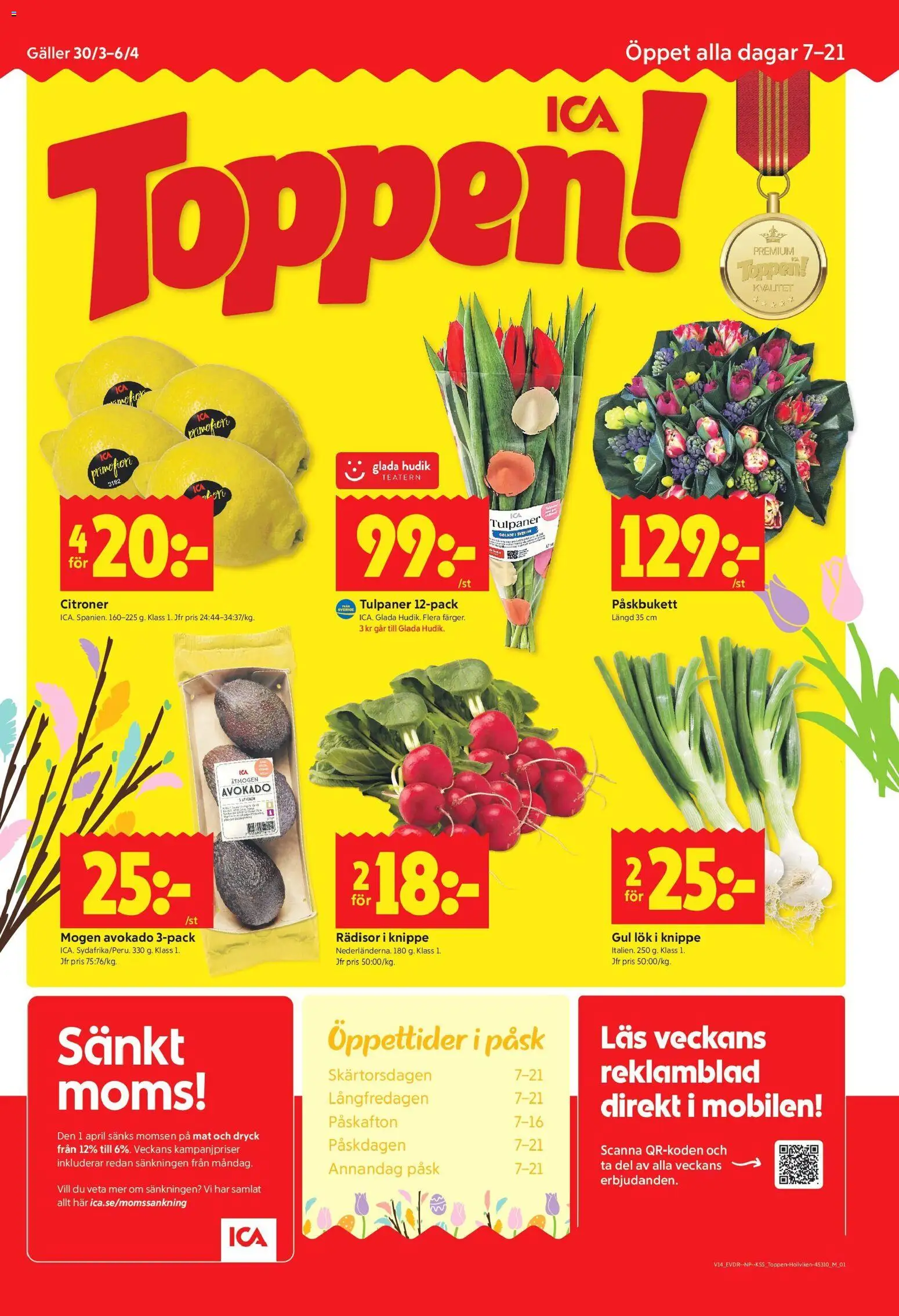 Förhandsgranska reklamblad Höllviken från butik ICA Kvantum gäller från 30/03/2026