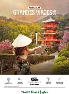 Vista previa del folleto de la tienda Viajes El Corte Inglés válido desde el 09/10/2025 